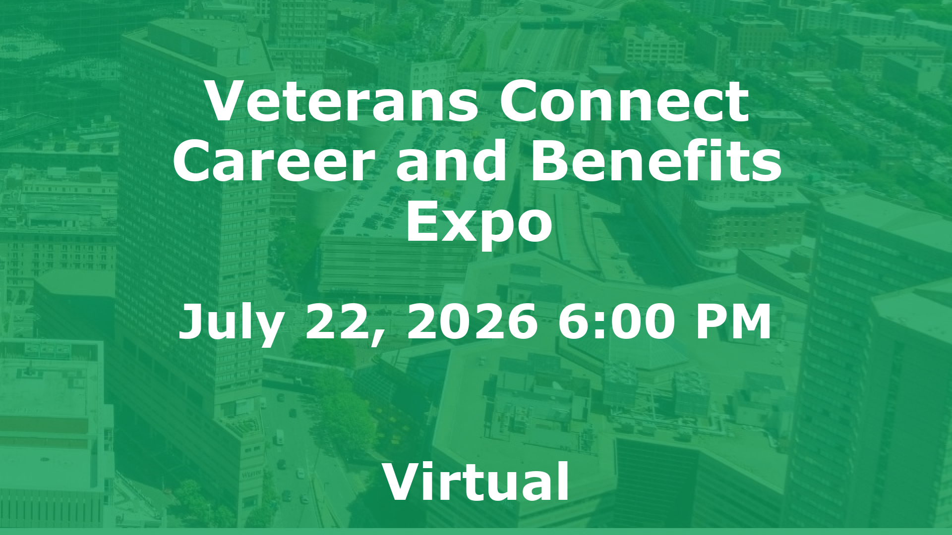 Veterans Connect Career and Benefits Expo event image